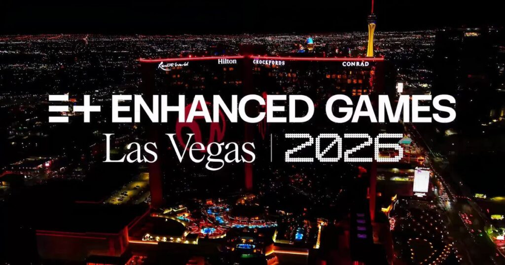 enhanced games 2026 las vegas promo igrzyska na dopingu