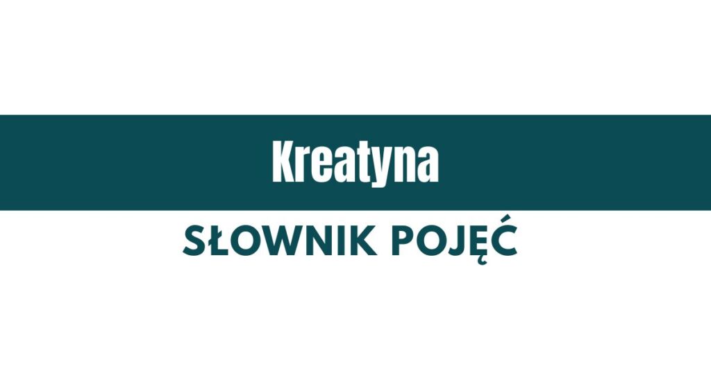 kreatyna monohydrat kreatyny farmacja sportowa farmacja w sporcie