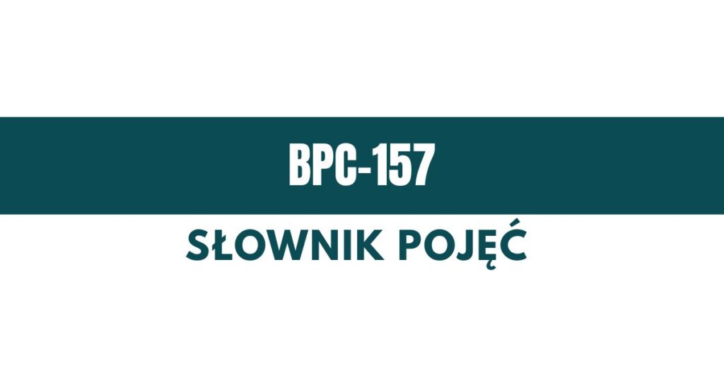 peptyd BPC-157 body protective compound 157 farmacja sportowa farmaceuta sportowy